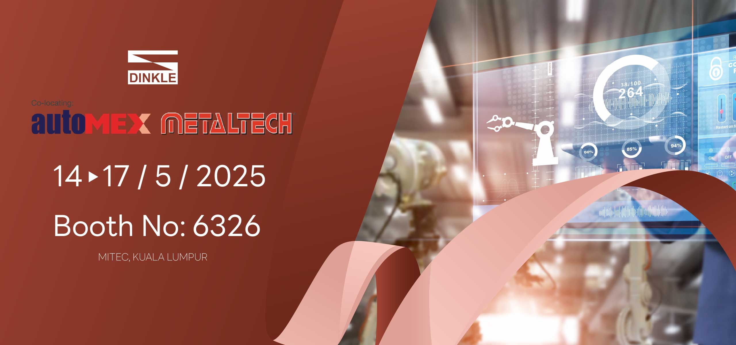DINKLE Presents Industrial Innovations at AUTOMEX 2025 Comprehensive Solutions to Enhance Automation System Efficiency